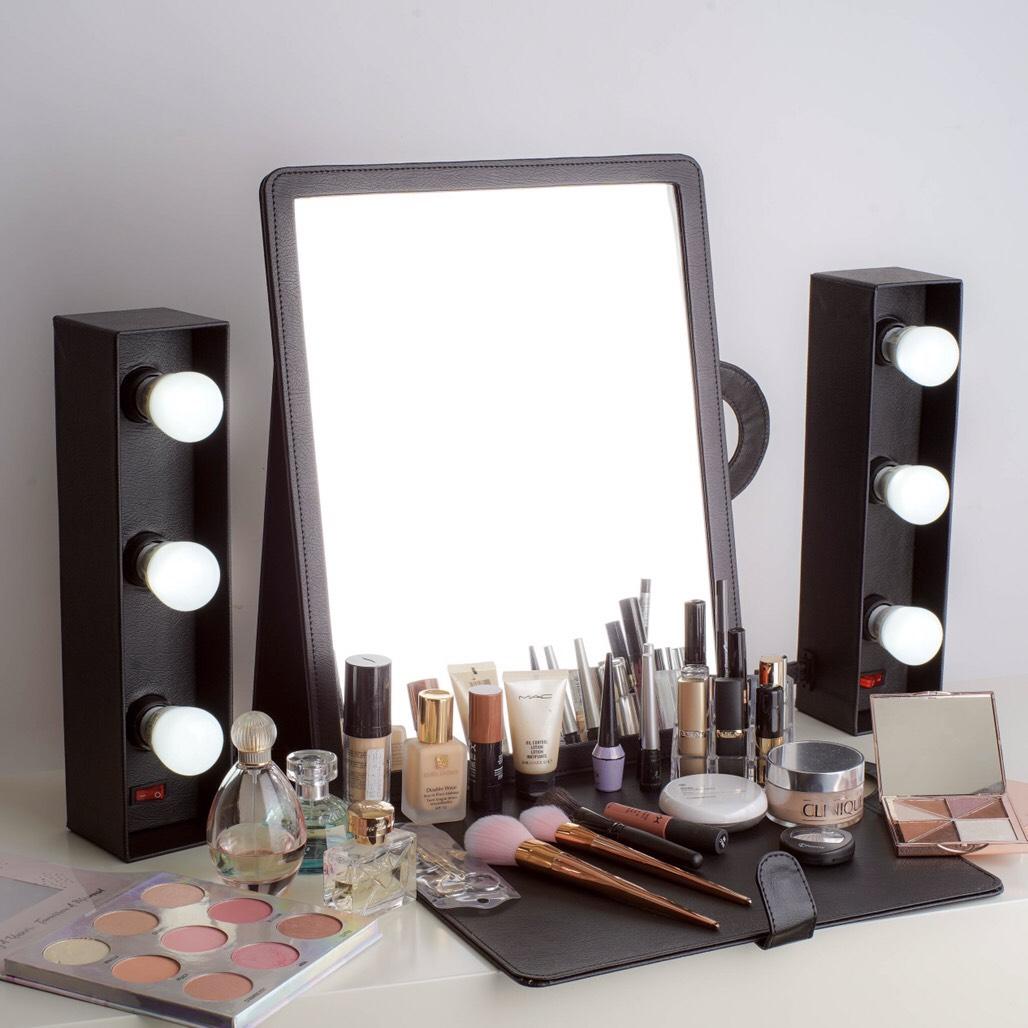 Reluire - (SET) Folding Mirror 45x35 + Light Box 4-4